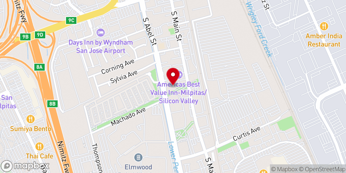 Map showing location of Rajyoga Meditation & Research Center