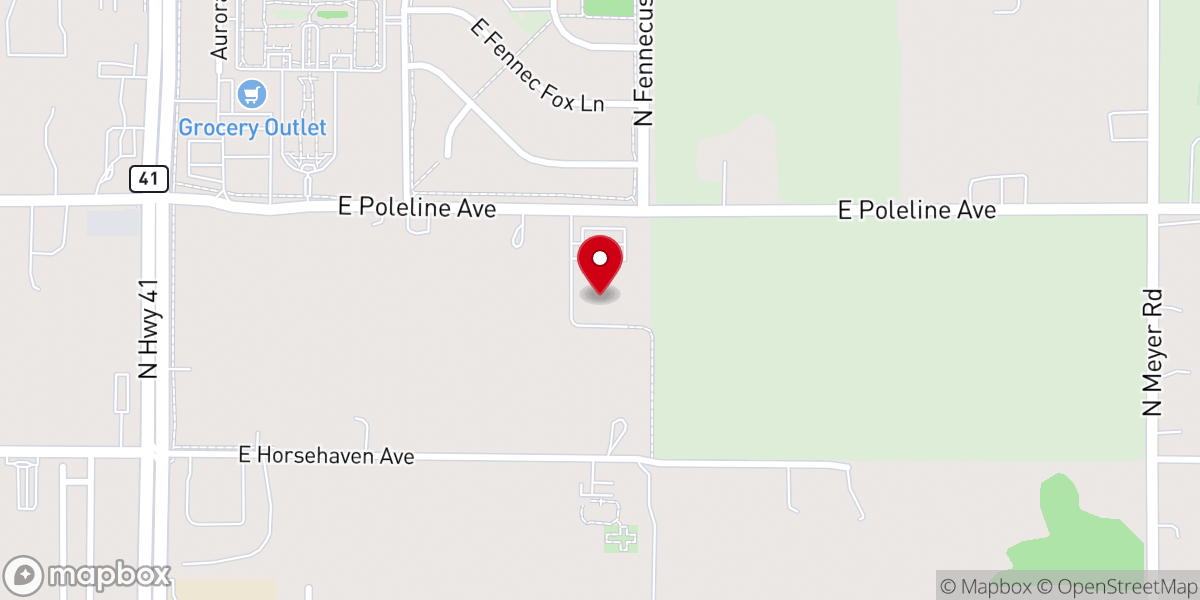 Map showing location of St. Joan of Arc Roman Catholic Church