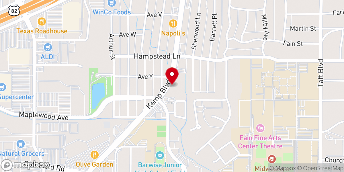 Map showing location of Trinity Lutheran Day School