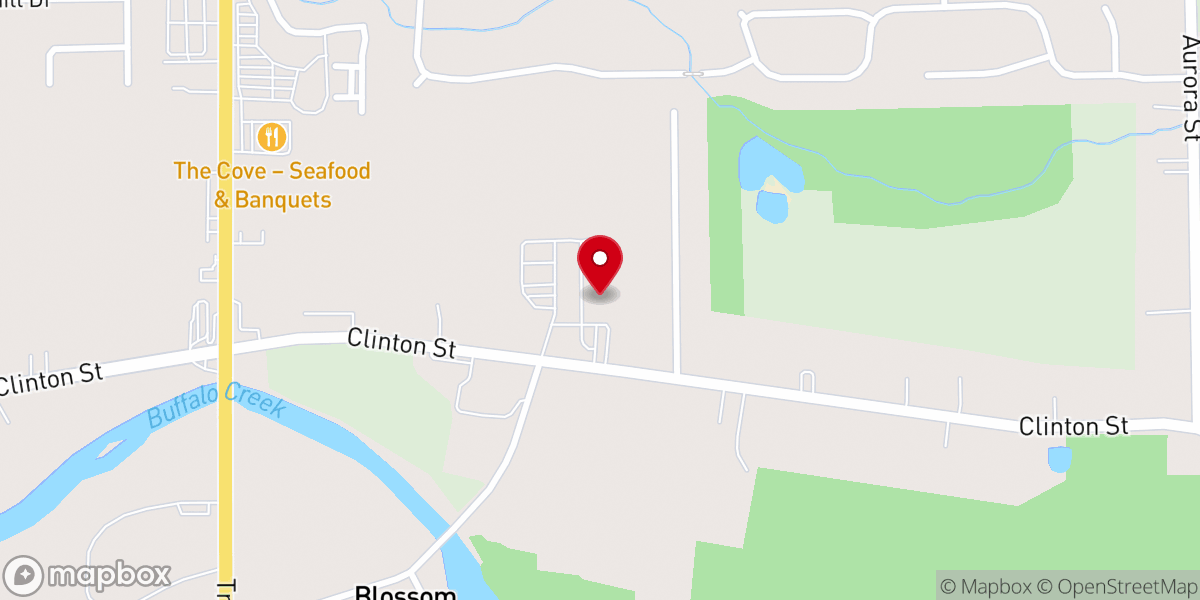 Map showing location of St Gabriel's RC Church