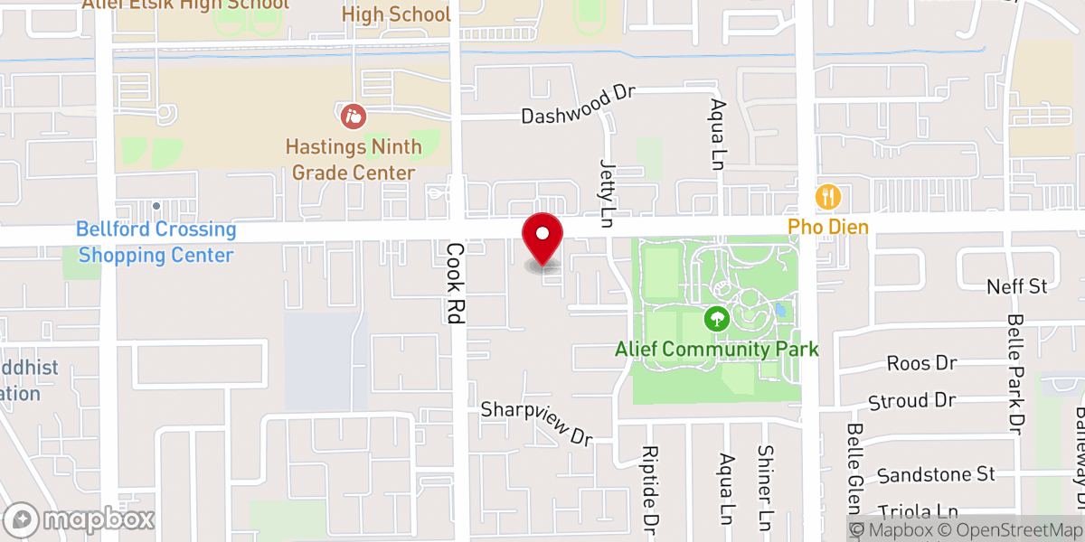 Map showing location of Chinese Lutheran Church
