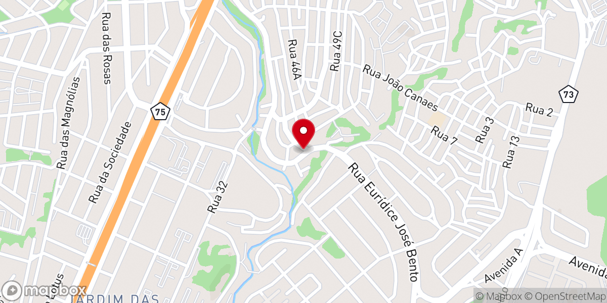 Map showing location of Assembleia De Deus Da Missao Em Campinas