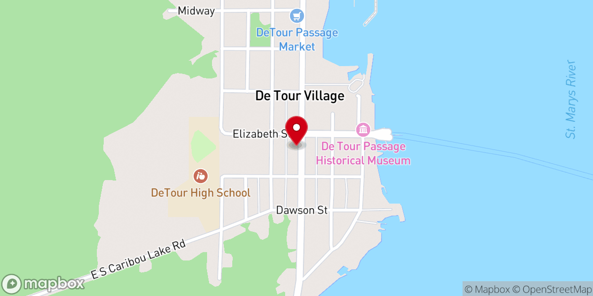 Map showing location of St Stephen's Episcopal Church