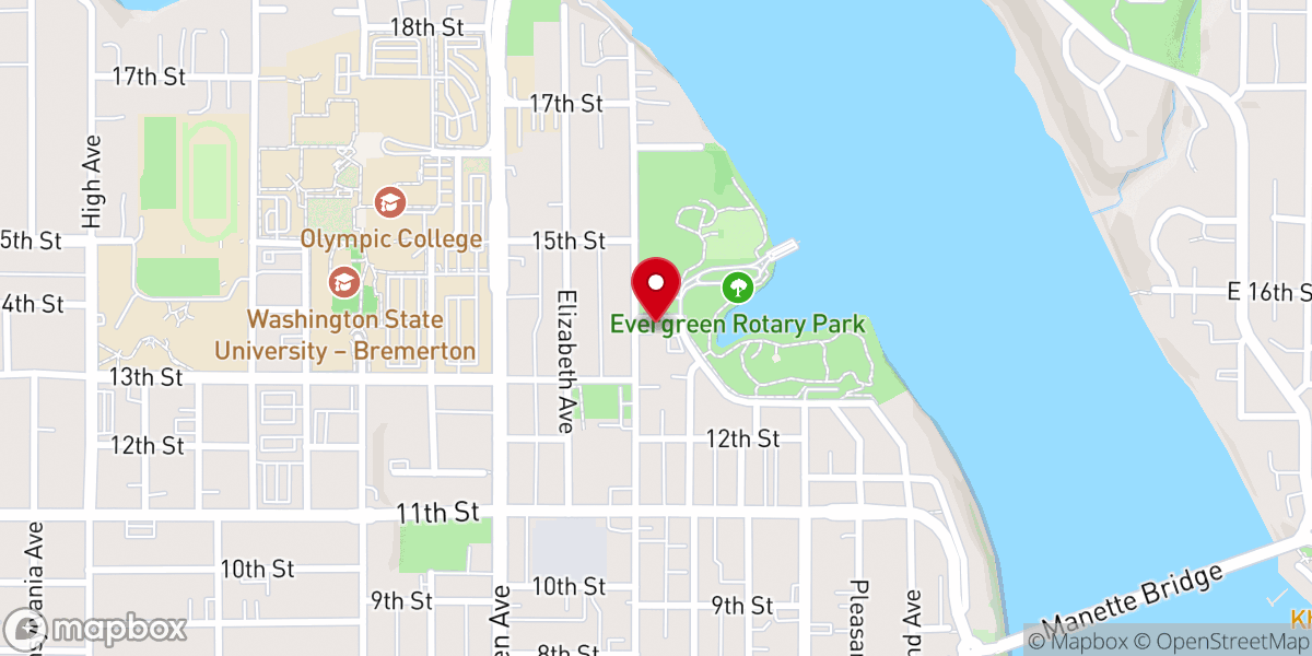 Map showing location of Seaside Church