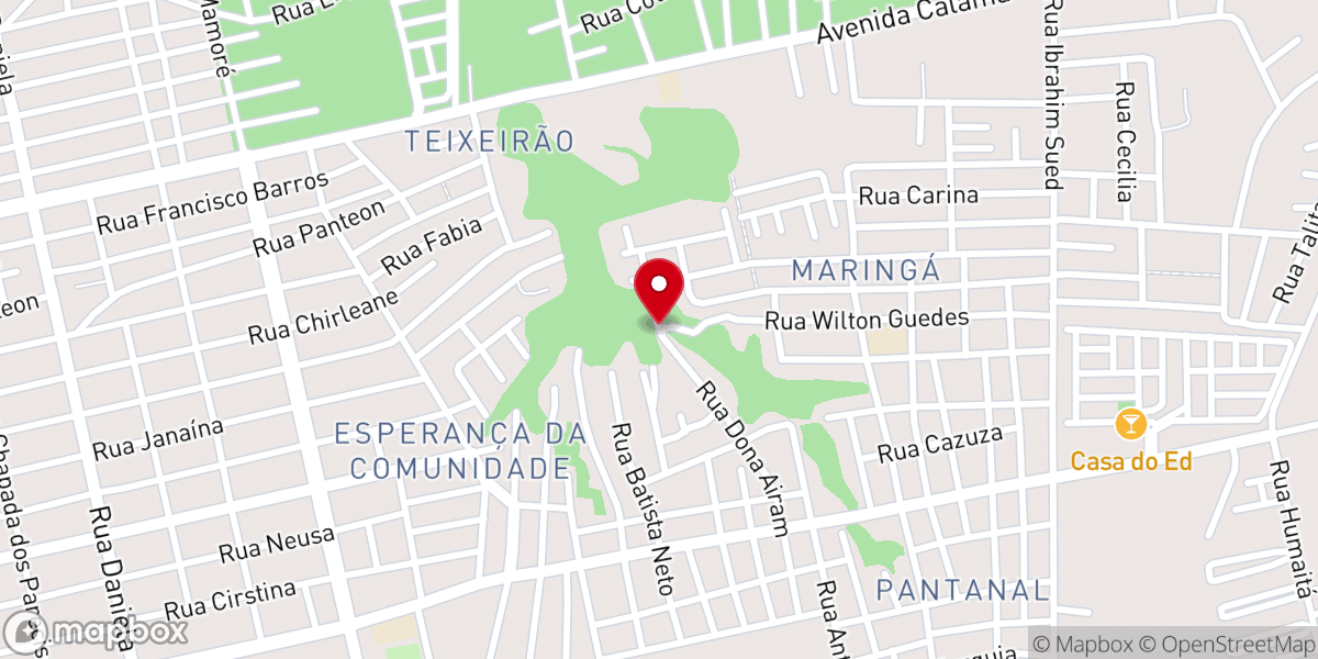 Map showing location of Igreja Pentecostal do Ministerio Casa de Oraçao Manancial de Deus