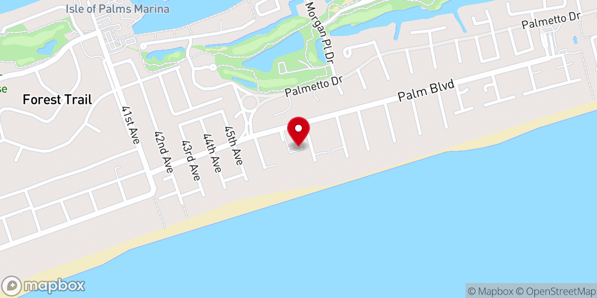 Map showing location of The Citadel Beach Club