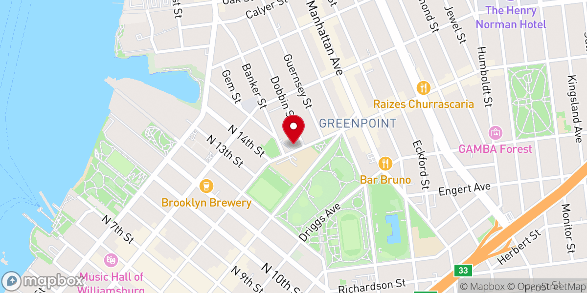 Map showing location of Shalom Catholic Community-New York Mission
