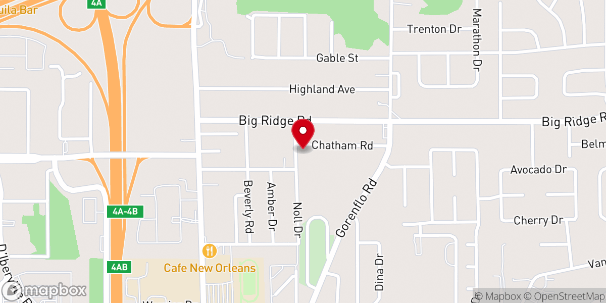 Map showing location of Vertical Life Church D’Iberville