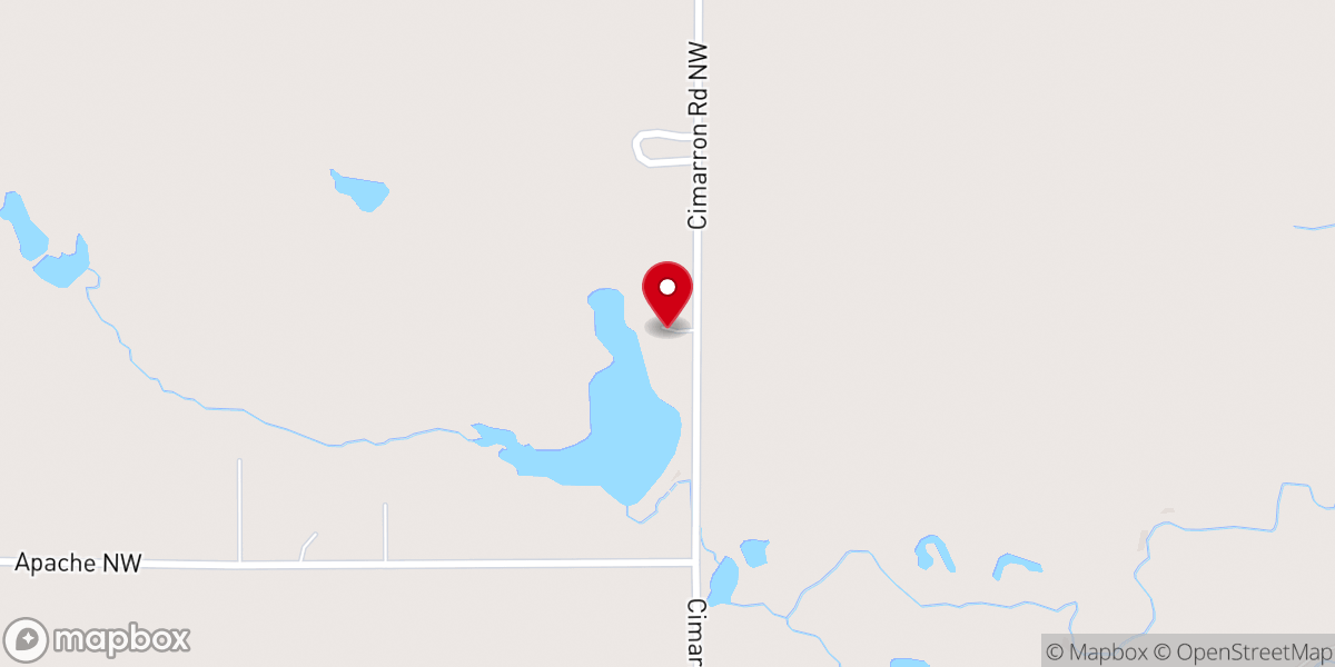 Map showing location of Chester's Party Barn & Farm