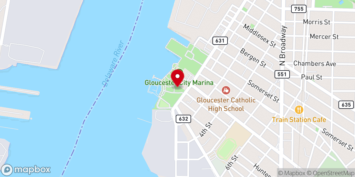 Map showing location of Proprietors Park