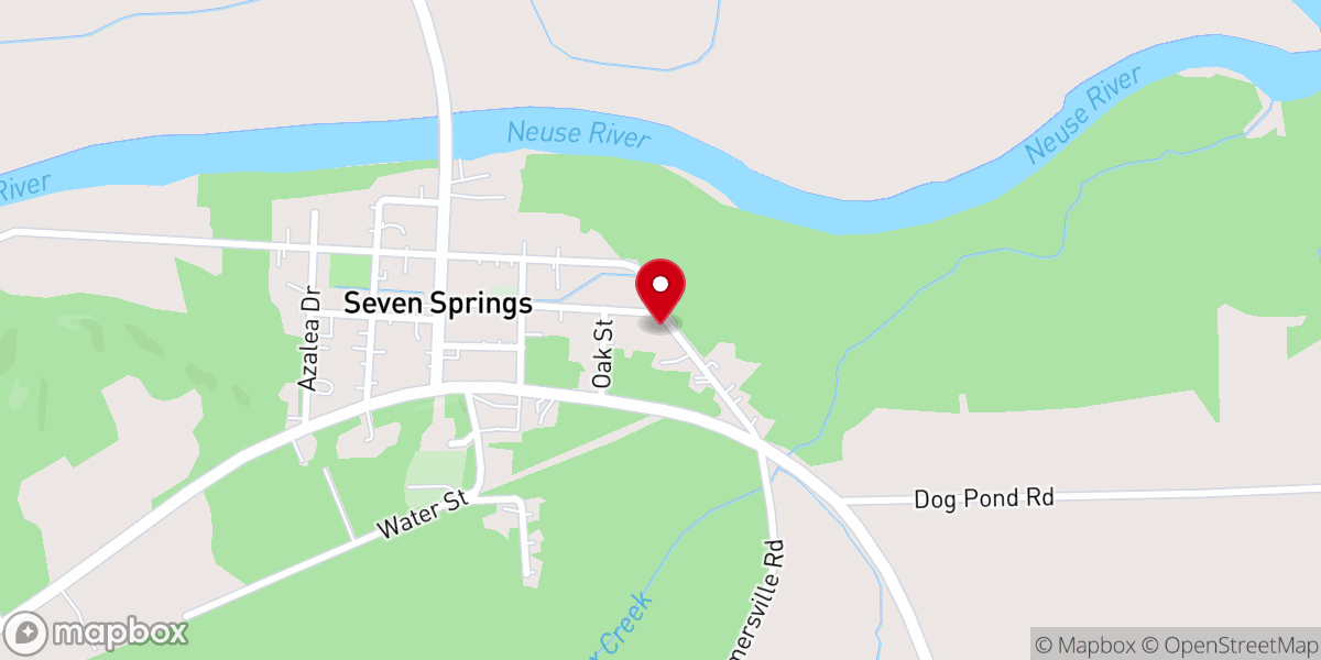 Map showing location of St Rest Holiness Church