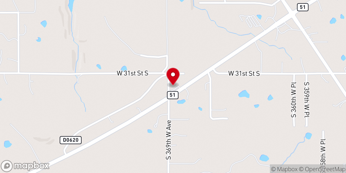Map showing location of Friendship Community Church
