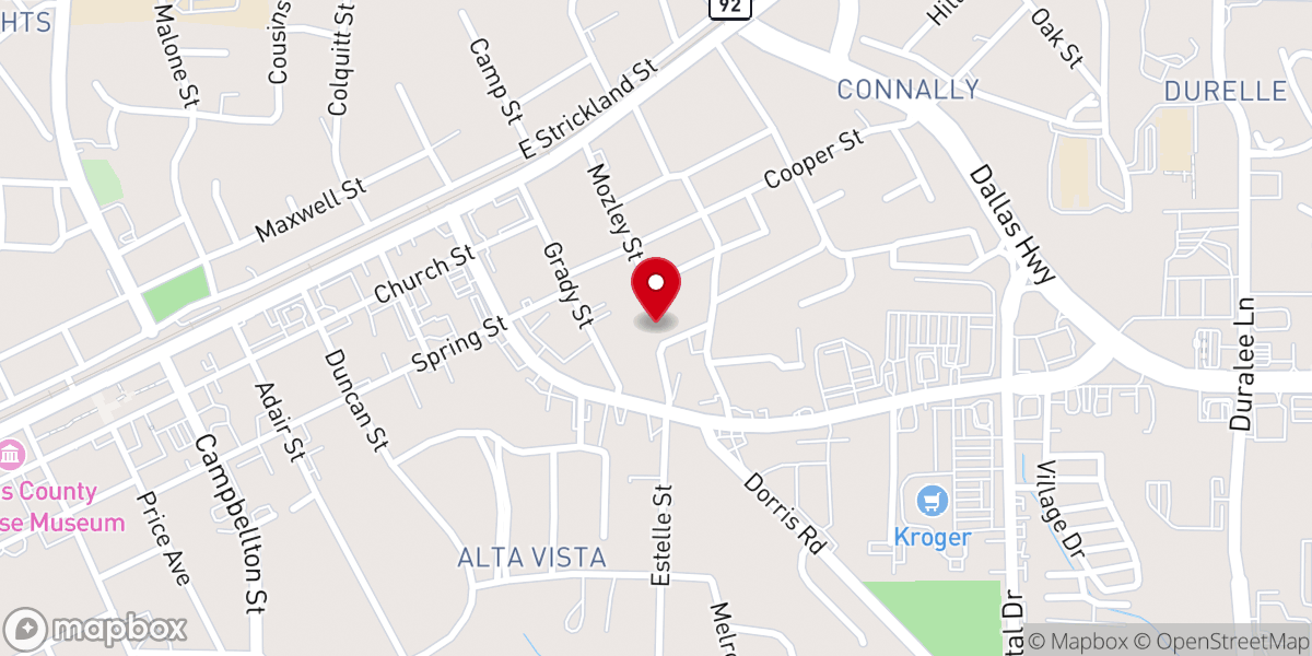 Map showing location of Christian Fellowship Church & Ministries