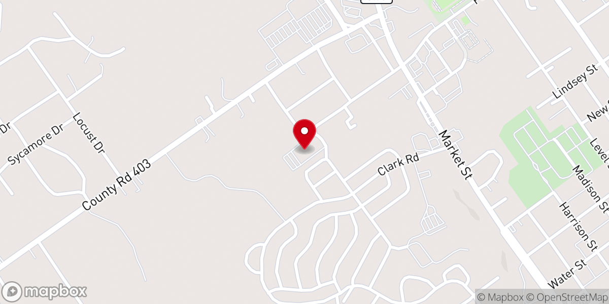 Map showing location of Pleasant Ridge Baptist Church