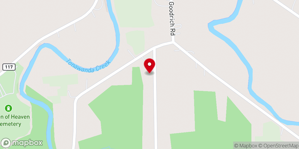 Map showing location of St Augustine Good Shepherd Church