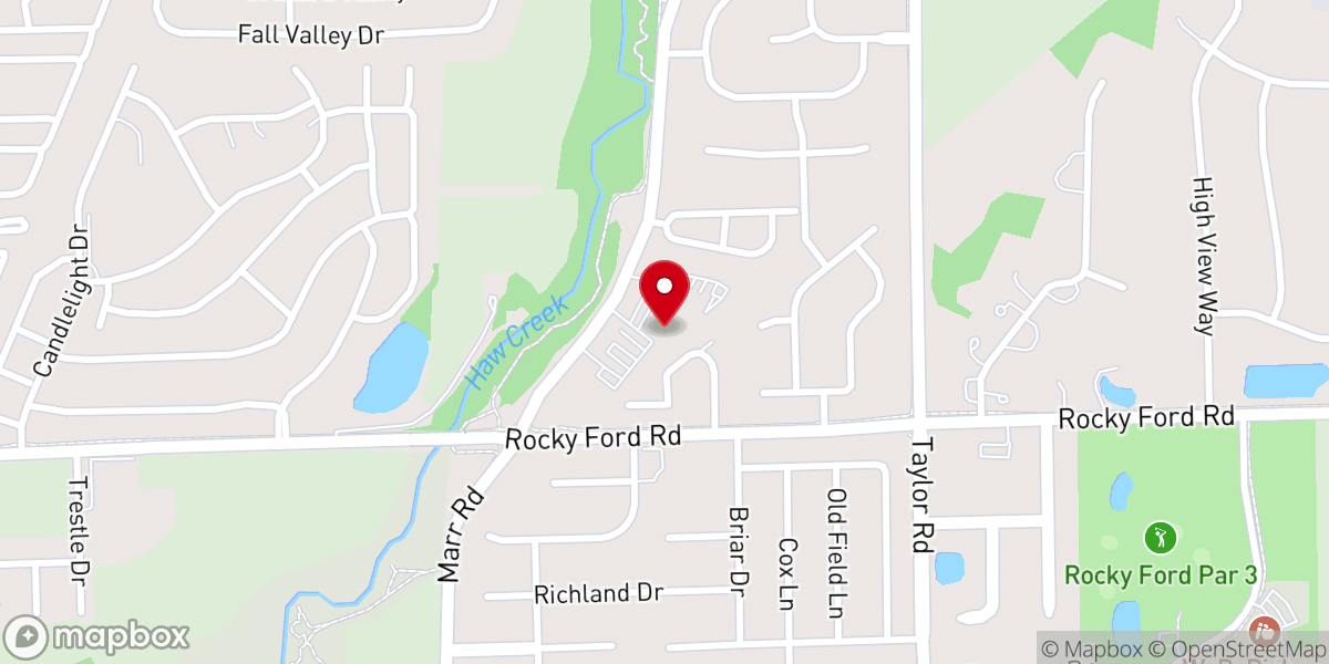 Map showing location of Community Church of Columbus