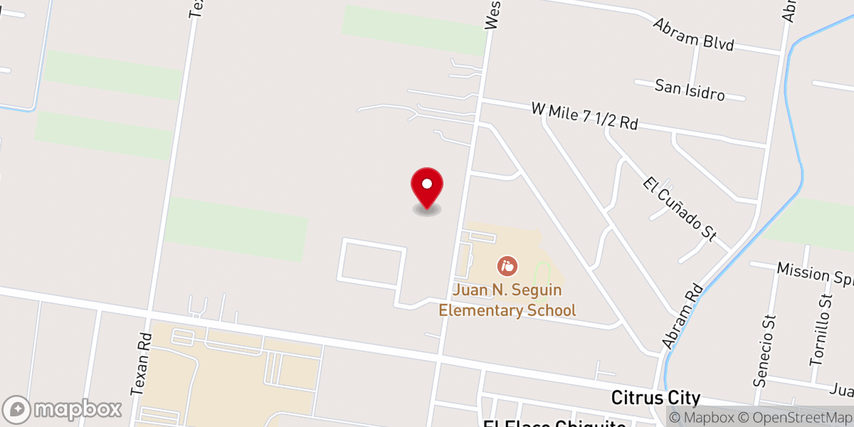 Map showing location of Iglesia Cristiana Pentecostes Jesucristo Es La Roca