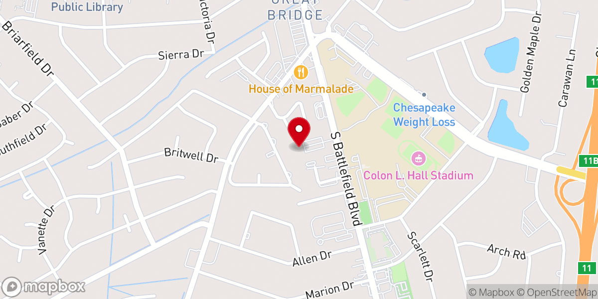 Map showing location of Sonlight Church