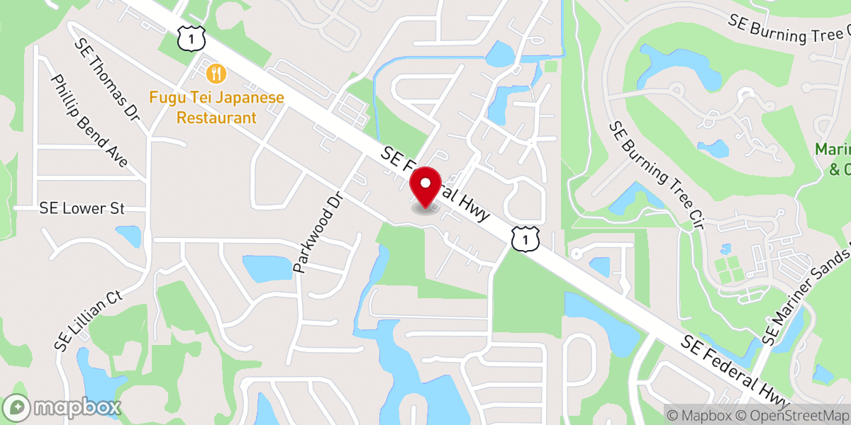 Map showing location of Reviving Anointed Word Ministries
