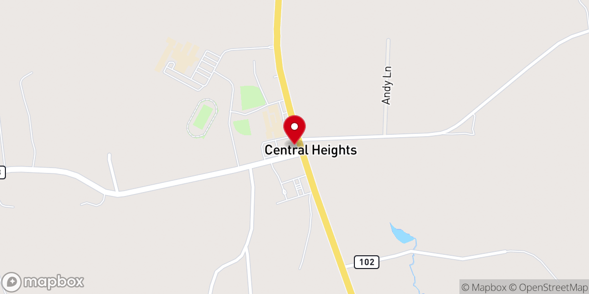 Map showing location of Bonita Methodist Church