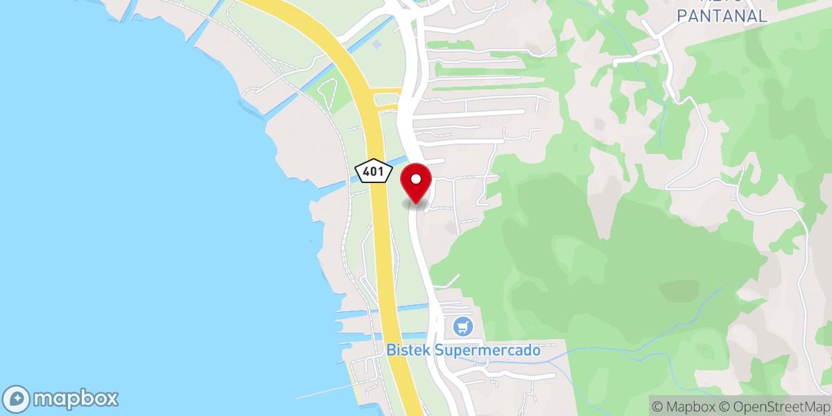 Map showing location of Igreja de Cristo Pentecostal Internacional em Florianópolis-sc