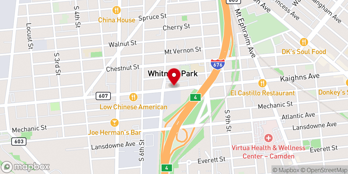 Map showing location of Miracle Bible Church of God
