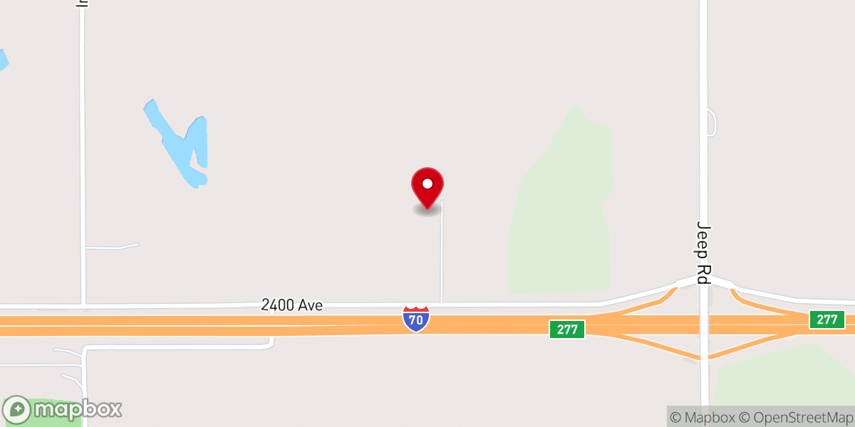 Map showing location of New Trail Fellowship Cowboy Church