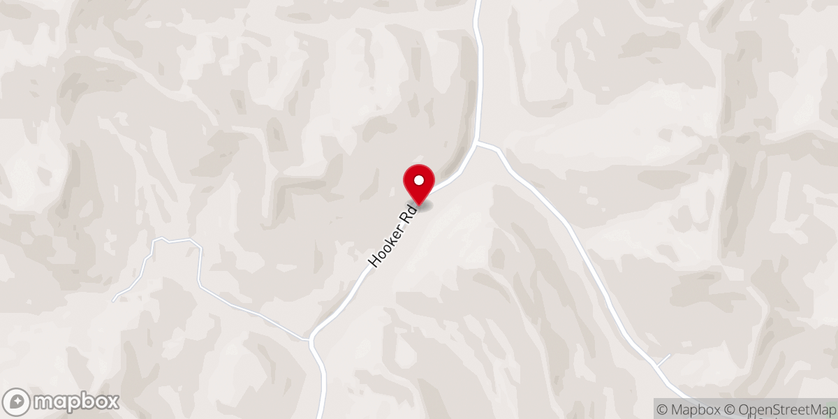 Map showing location of Zion Baptist Church