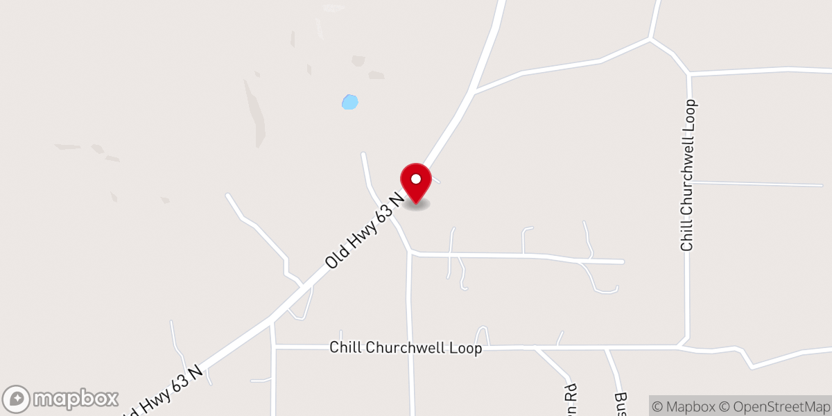 Map showing location of Church of Jesus Christ