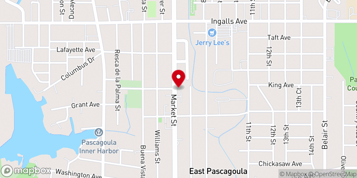 Map showing location of The Historical Saint Peter Baptist Church