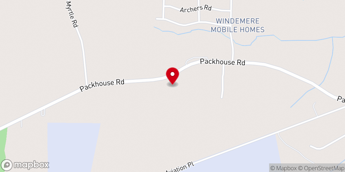 Map showing location of Wilson Church of Christ