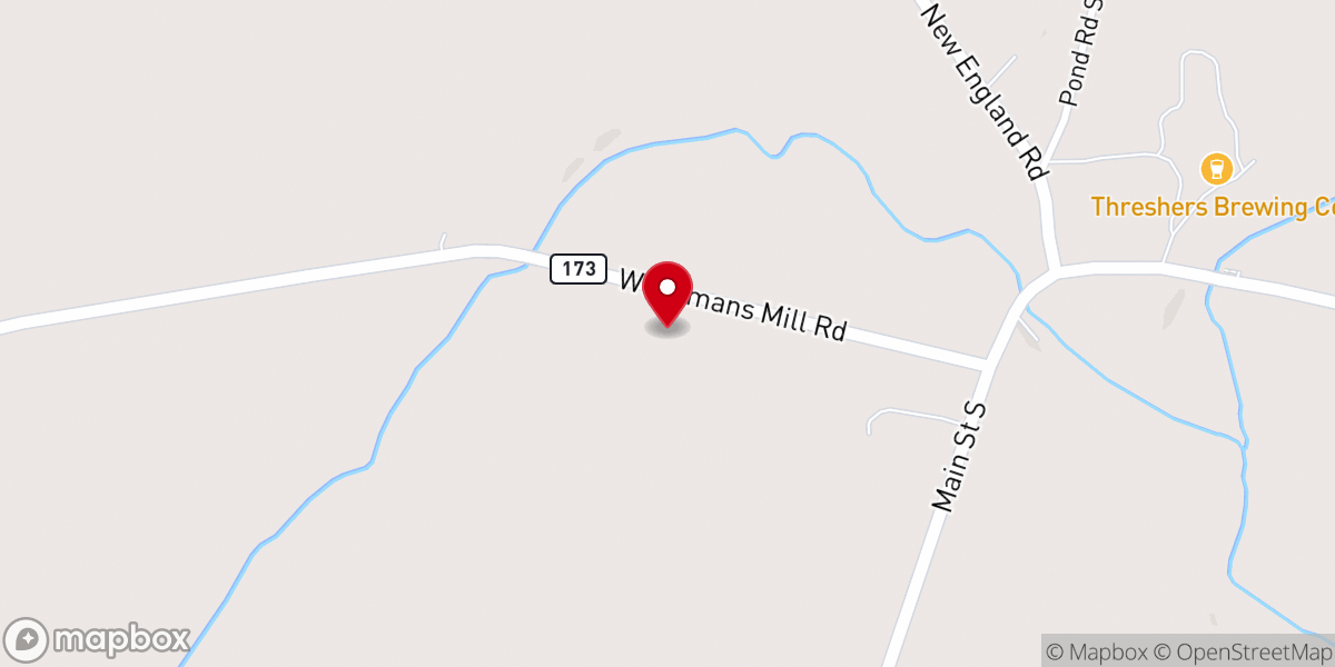 Map showing location of Faith Bible Baptist Church