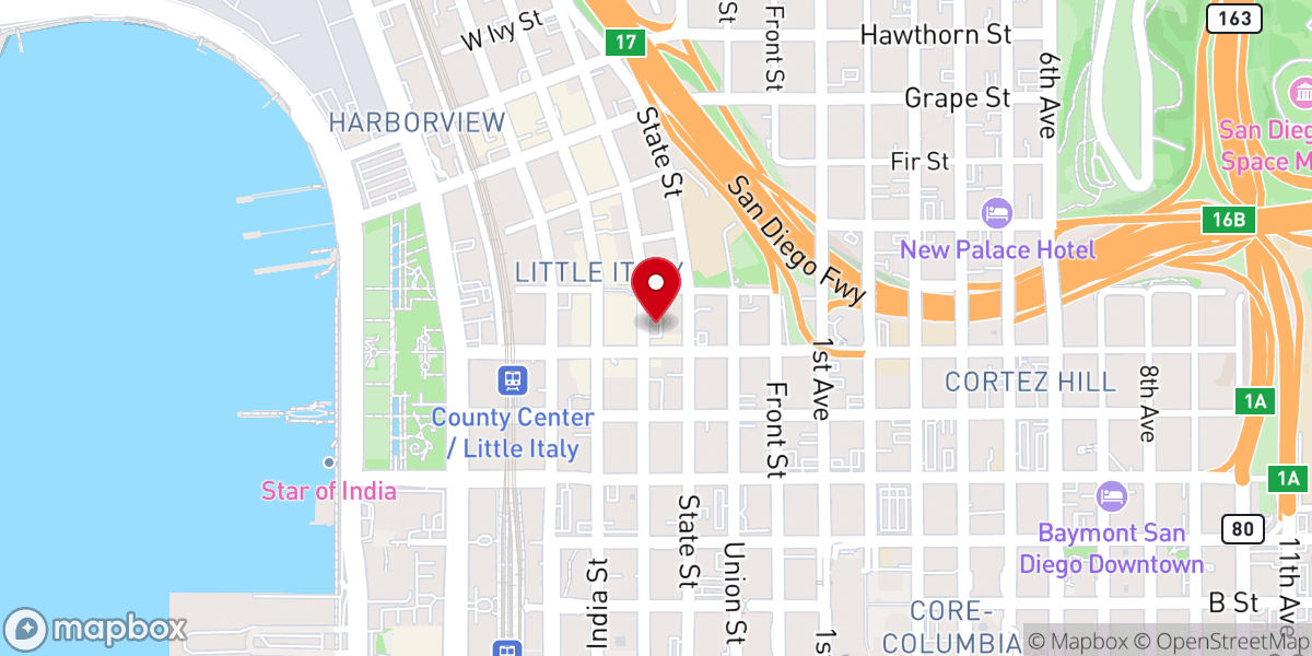 Map showing location of Our Lady of Rosary Parish OFFICE