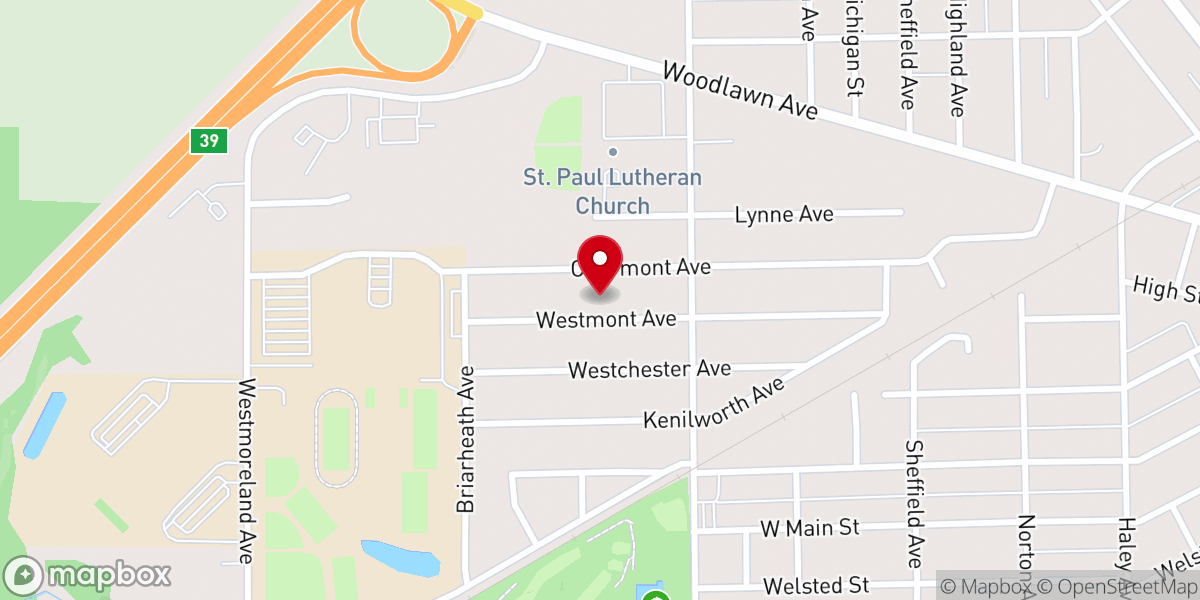 Map showing location of Connect City Church