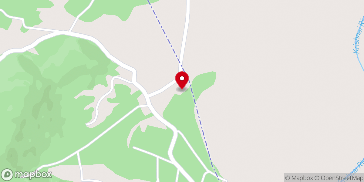 Map showing location of Resu,Haluapara