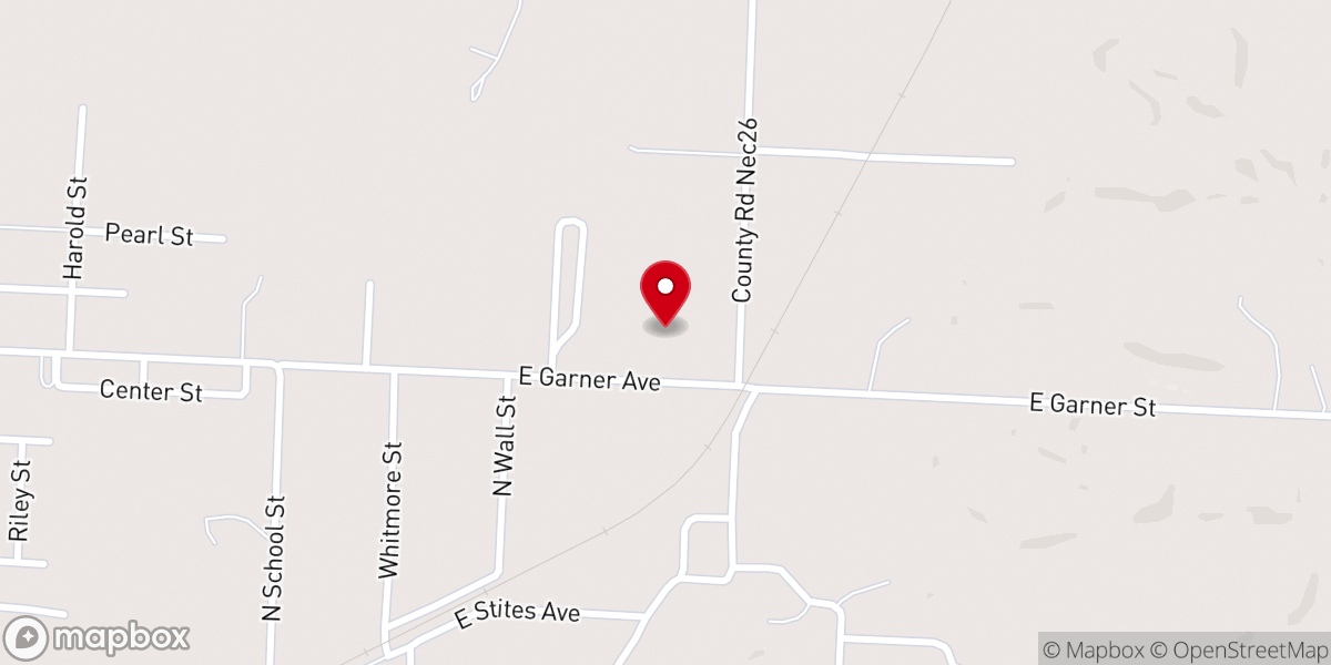 Map showing location of Goodman Ball Park