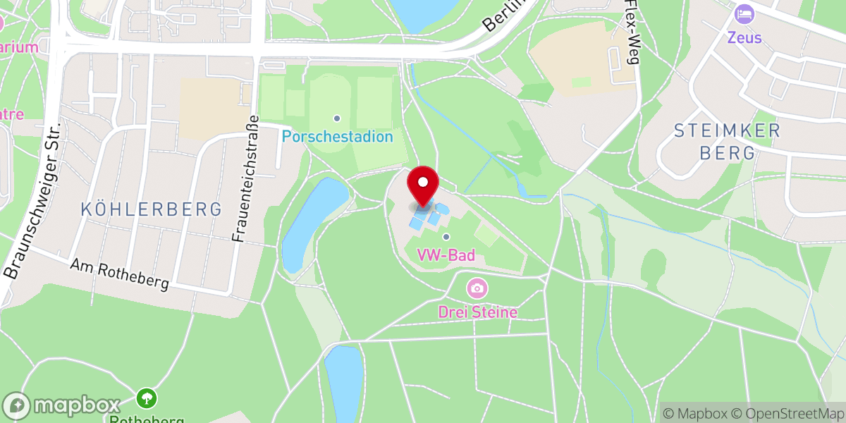 Map showing location of VW-Bad