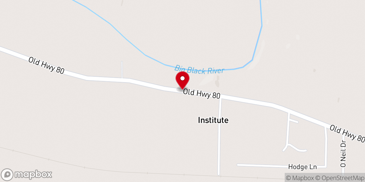 Map showing location of United Missionary Baptist Church