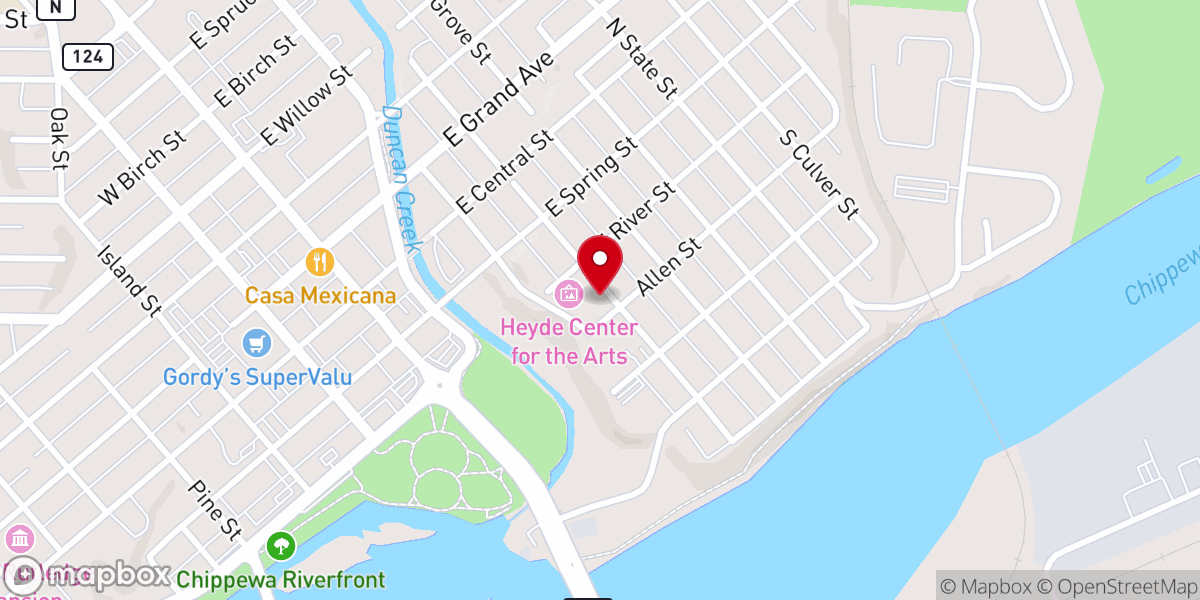 Map showing location of Goldsmith Cafe and Coffee Bar