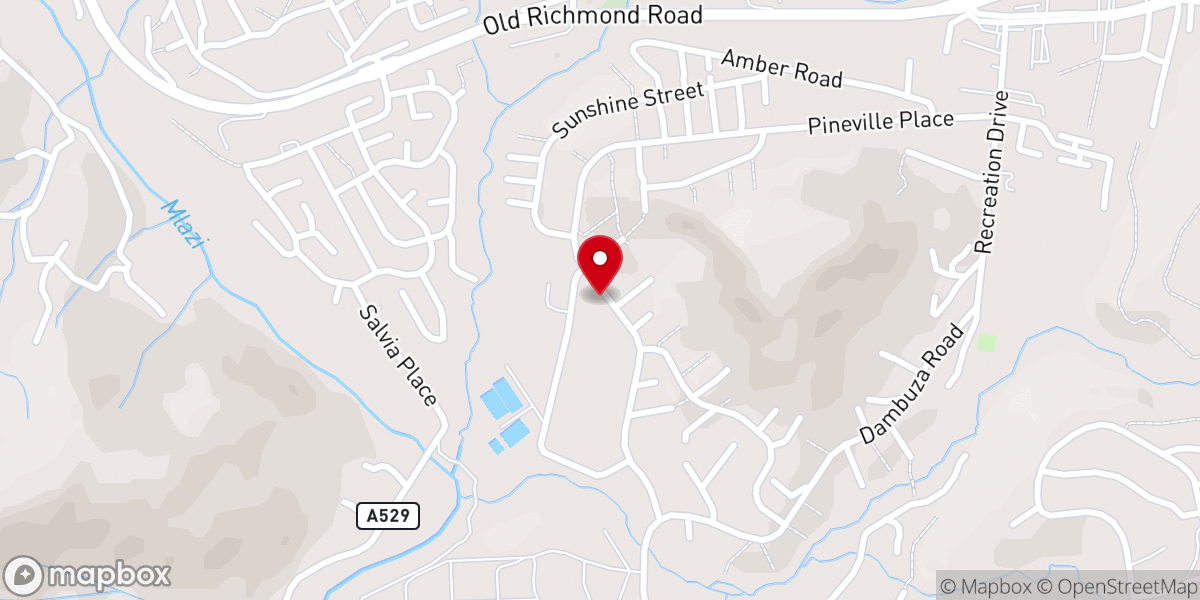 Map showing location of apostolic movement ministries