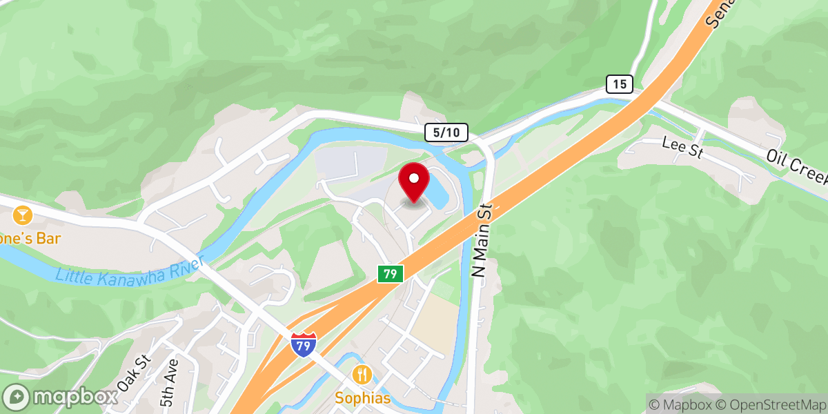Map showing location of Burnsville Church of the Apostles