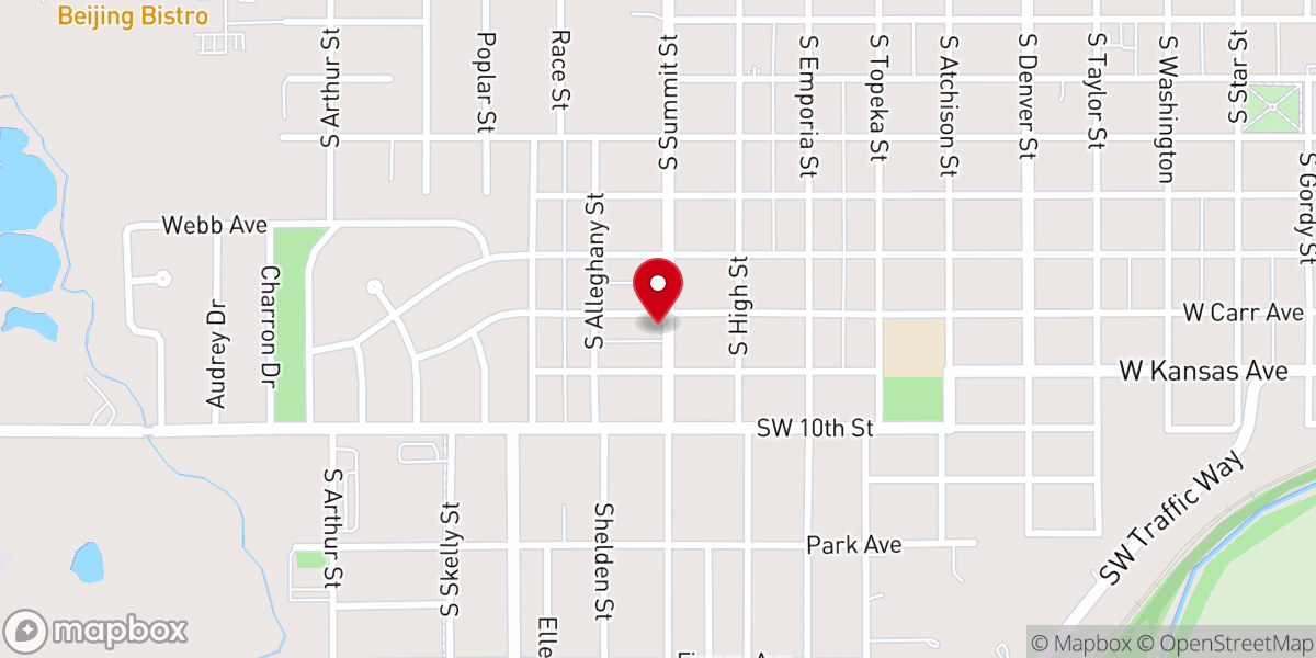 Map showing location of Community of Christ
