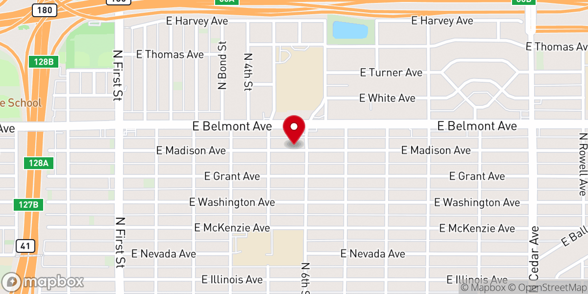 Map showing location of Church of Christ Arlington Heights