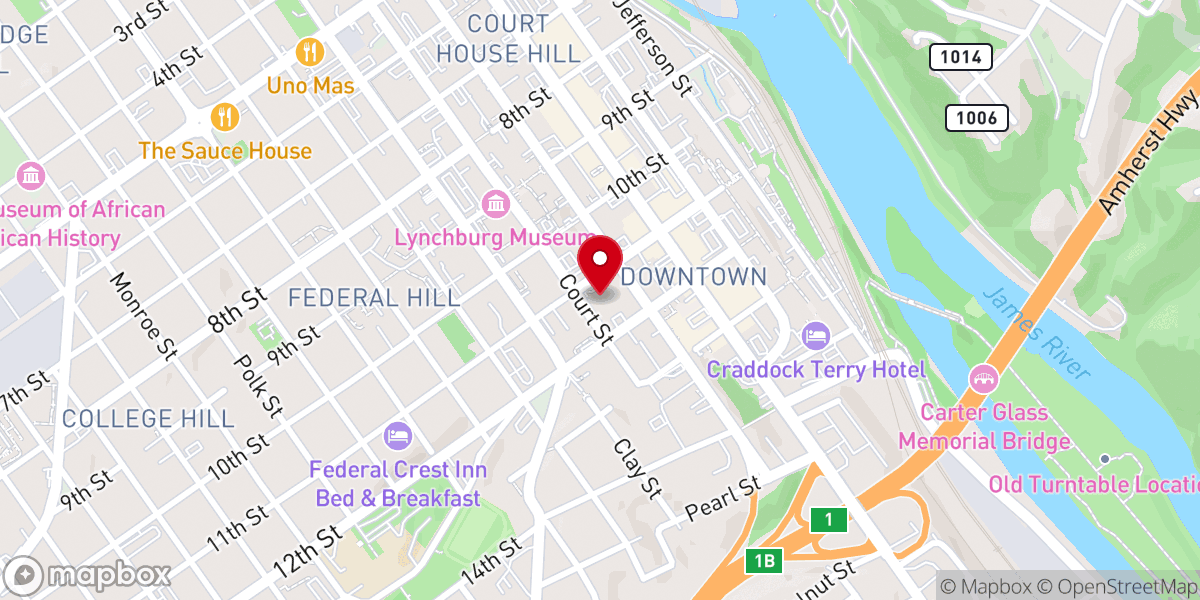 Map showing location of Church of the Good Shepherd