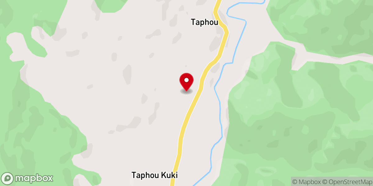 Map showing location of Taphou liangmai baptist church