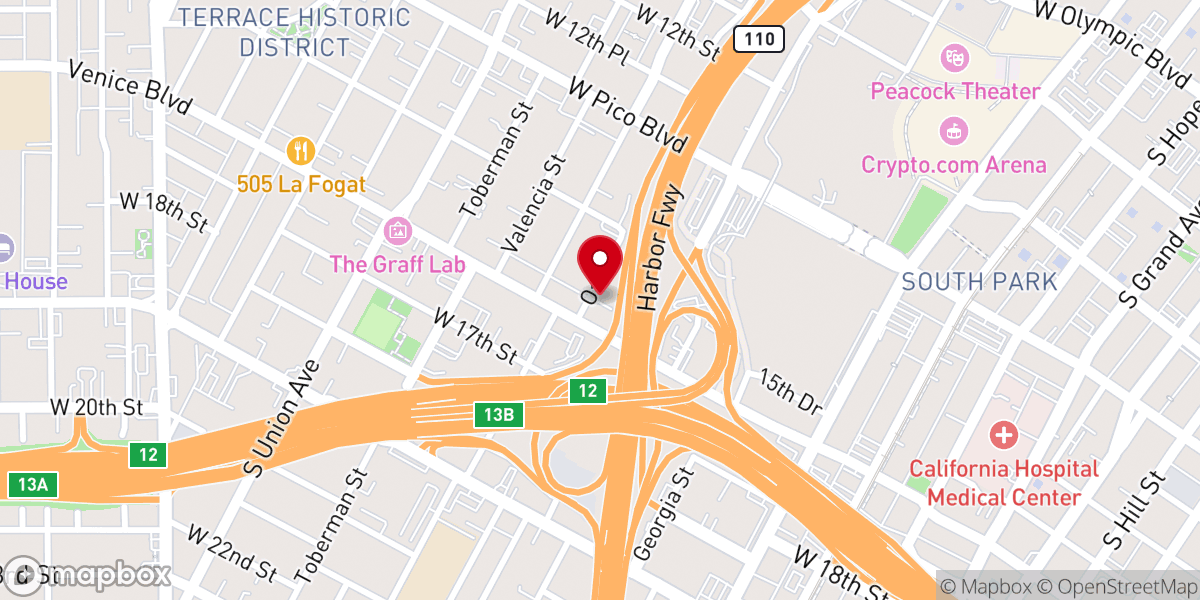 Map showing location of World Outreach House Of Prayer