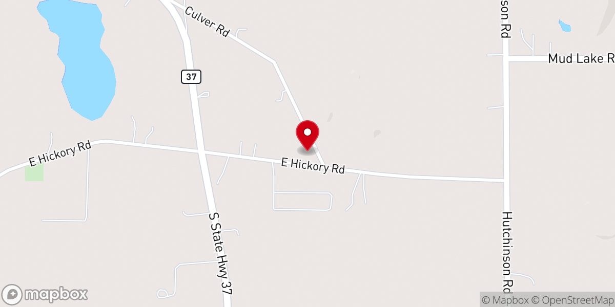 Map showing location of Bethel Chapel