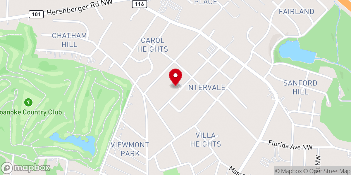 Map showing location of Temple of The Way Out Church