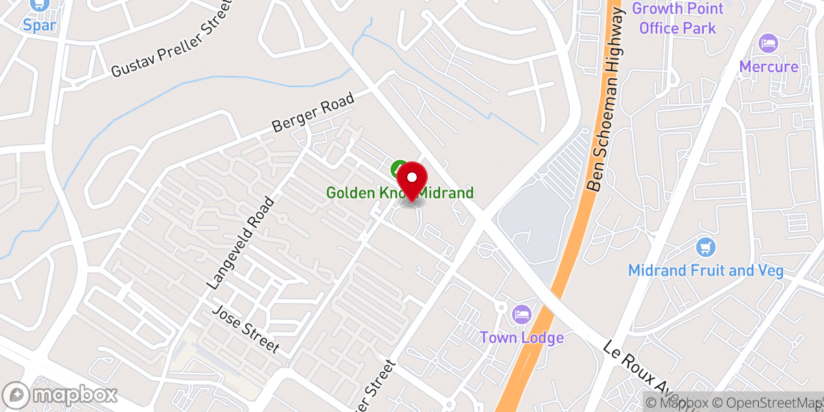 Map showing location of Acts Christian Church (Vorna Valley Campus)