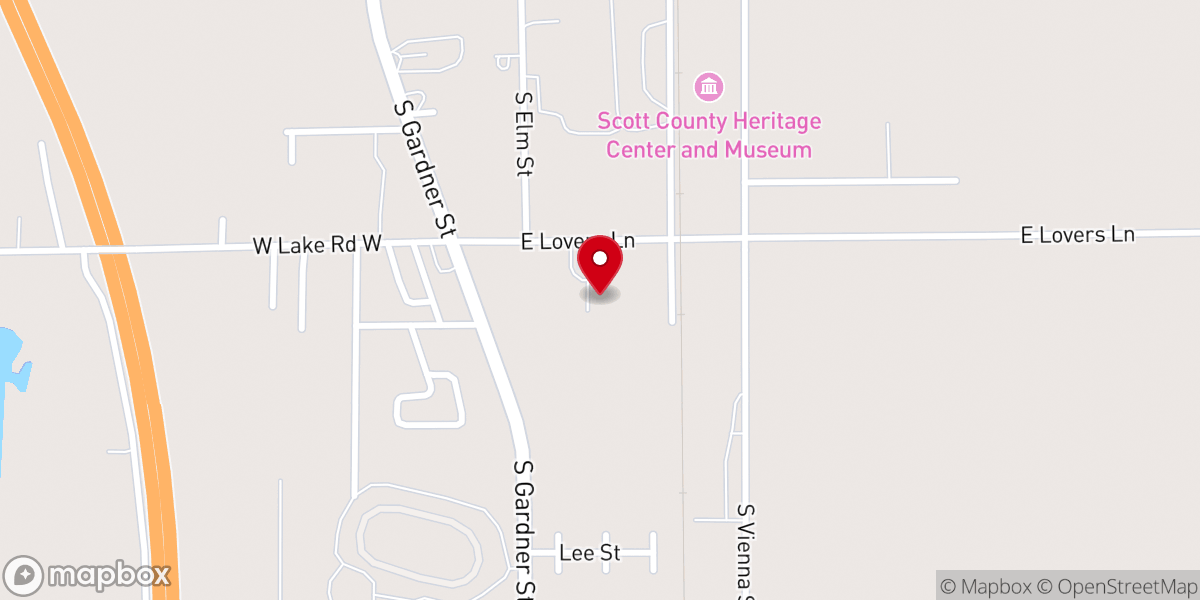 Map showing location of The Church of Jesus Christ of Latter-day Saints